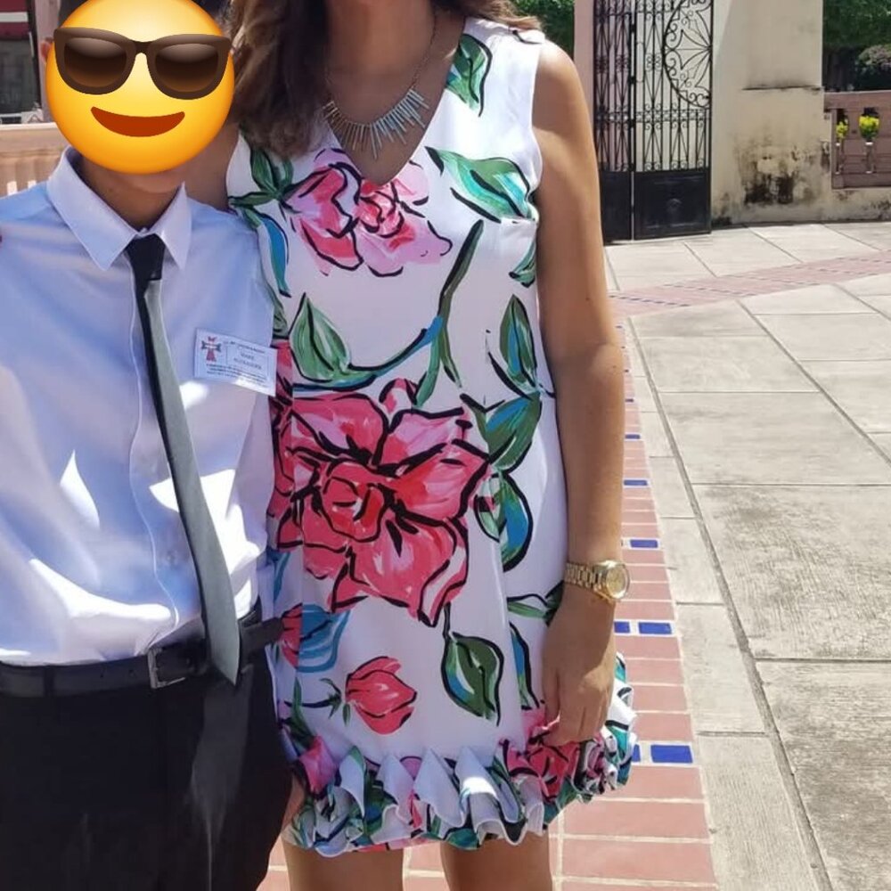 Donna Ricco sleevless mini dress